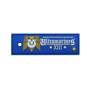<strong>WarHammer</strong> 40K PVC Soft Rubber Keychain Pendant Templar Samurai Chest Band Morale Badge with Velcro-<strong>Patches</strong> Genre - Product Image 1