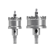 Broca de Aleación para Acero Inoxidable, Kit de Brocas de Cadena con Vástago Grueso, Broca de Carburo para Metal, Brocas Nuevas para Taladro y Fresadora
