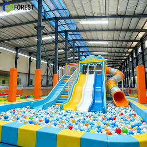 Steel Structure Trampoline Arena Contractor Odm Industrial Ninja Course Equipment Hub Entertainment Venue Spring System - Product Image 1