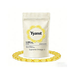 Cápsulas blandas de Omega 3, EPA y DHA de alta calidad de MARCA PRIVADA que promueven la función cerebral y la salud cardiovascular. - Product Image 1