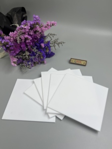 <span class=keywords><strong>Plaque</strong></span> en PTFE vierge à 100 %, qualité alimentaire FDA, blanche, résistante aux produits chimiques et aux hautes températures, pour joints et garnitures - Product Image 1
