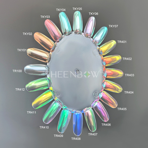 Nuova Polvere Multicromatica di Alta Qualità per Nail Art, Polvere Camaleonte Cromata per <span class=keywords><strong>Unghie</strong></span> - Product Image 4