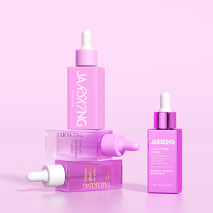 Флакон-капельница для косметического сыворотки для волос с градиентным логотипом, прямоугольный, 20 мл, 30 мл, с упаковкой - Product Image 5