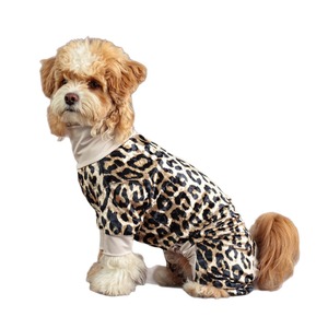 Ropa para Perros de Cuatro Patas Estilo Europeo Americano, Cómoda, de Poliéster, Diseño de Leopardo Decorativo para el Hogar, Otoño e Invierno, Sexy y Clásico - Product Image 5