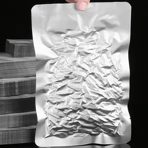 Driezijdige Verzegelde Zakken Aluminiumfolie Hersluitbare Vacuümzakken Van Voedingskwaliteit