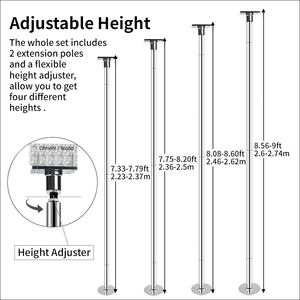 <span class=keywords><strong>Kit</strong></span> de Barra de Pole Dance Fija Giratoria de 45mm para <span class=keywords><strong>Ejercicio</strong></span> <span class=keywords><strong>en</strong></span> <span class=keywords><strong>Casa</strong></span>, Venta al por Mayor - Product Image 6