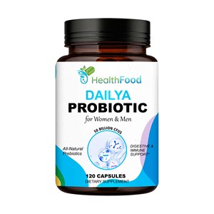 Factory Wholesales Healthcare Supplement Probiotics Capsules Contains Prebiotic <b>Blend</b> Support Overall Wellness Digestive Health - Product Image 1