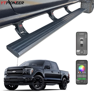 Marchepieds latéraux électriques rétractables automatiques pour camion <span class=keywords><strong>Ford</strong></span> F150 <span class=keywords><strong>XLT</strong></span> 2020 2021 avec lumière LED - Product Image 1