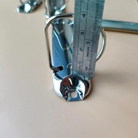 Kunden spezifischer Metall 3 Ring Buchbinder Clip Black Ring Binder Clip Mechanismus für Ordner