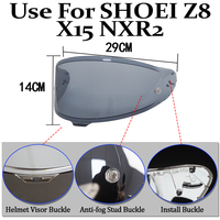 Visière de casque de moto photochromique pour Z8 RF1400 NXR2 X15 XSPR PRO X-Fifteen X-Spirit Prc, remplacement de la lentille de pare-brise