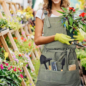 Grembiule da giardinaggio leggero impermeabile per <span class=keywords><strong>pittori</strong></span> grembiule da lavoro in PU resistente - Product Image 3