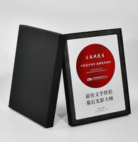 Plaque de récompense effet miroir, Plaques métalliques personnalisées en aluminium, Plaques de récompense vierges en gros