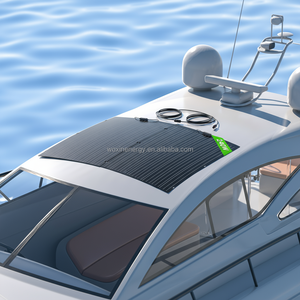 240W flexibles Solar panel Leichte 3,1 kg Mono-Solarzelle IP67 wasserdicht biegbar 120 ° für netz unabhängiges RV-Balkon zelt - Product Image 5