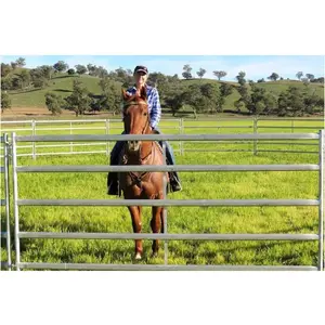 Fence farm field Cattle cowboy horse and sheep breeding fence panels