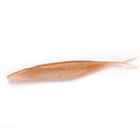 6 adet/torba 12.7cm 9.6g 5 inç PVC Çatal Kuyruklu Batar Tip Yapay Zoom Kanatlı Balık Yemi (Pike, Levrek, Bas Balıkları için)