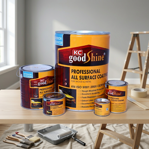 Revêtement professionnel toutes surfaces KC goodShine pour bois et métal, finition brillante, peinture acrylique liquide, usage intérieur et extérieur - Product Image 2