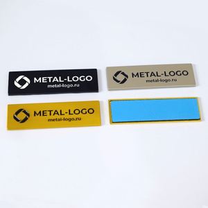 Plaque signalétique métallique personnalisée avec logo 3D gravé, conception d'usine, vente chaude - Product Image 5