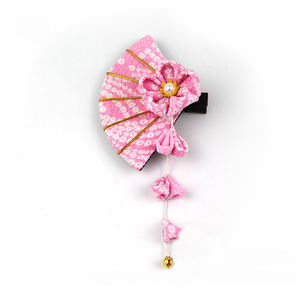 थोक गीशा शैली जापानी Hairpins लटकन ड्रॉप सकुरा कपड़े जापानी किमोनो कपड़े बाल क्लिप - Product Image 3