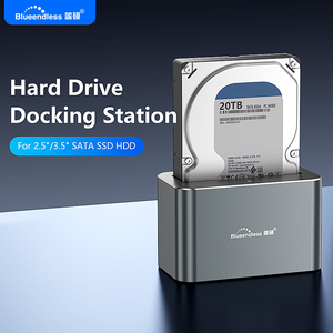 SSD <strong>HDD</strong> Enclosure Hard Drive <strong>Docking</strong> <strong>Station</strong> Type C Type-C USB-C to 2.5 3.5 SATA <strong>HDD</strong>/SSD <strong>Docking</strong> <strong>Station</strong> for 2.5/3.5 Inch - Product Image 2