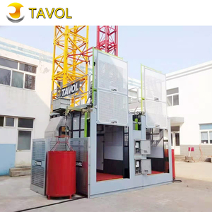 Elevador de Materiales para Construcción Tavol de China, Elevador de Obra SC200 2 con Certificado CE - Product Image 2