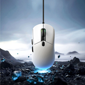 เมาส์สำหรับเล่นเกมแบบมีสาย RGB backlit high dpi 6ปุ่มเมาส์เล่นเกม E-Sports สำหรับเดสก์ท็อปที่บ้าน - Product Image 3