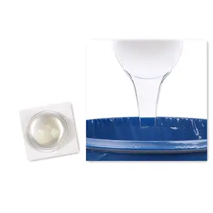 Hoge Transparante Vloeibare Siliconen Rubber Voor Led Licht Siliconen Gel Voor Optische Lens Siliconen Producten