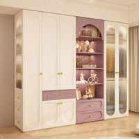Meubles personnalisables très vendus directement de l'usine Armoire de placard pour chambre à coucher Nouveau design Armoire de maison