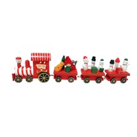Nouvelle Arrivée Train de Noël Décorations pour la Journée des Enfants Ornements de train Aménagement de scène de fenêtre de salon Cadeau festif