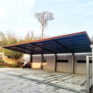Ports et abris extérieurs de voiture de Offre Spéciale de conception moderne SK-C04 Carports extérieurs faits sur commande d'alliage d'aluminium de polycarbonate - Product Image 1