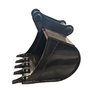 Wide 600mm dig bucket with MS01 mounting bracket mini excavator digging buckets for sale