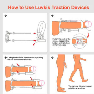 拡大ペニスエクステンダーペニスポンプ拡大ストレッチャー男性強化キット男性ペニスエクステンダーアクセサリー大人の大人のおもちゃ - Product Image 3