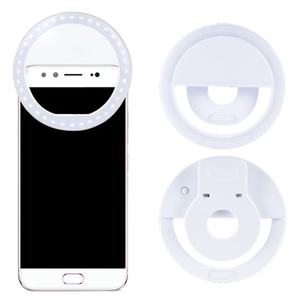 Lampe à selfie LED portable rechargeable USB pour téléphone, clip sur téléphone, lumière flash LED pour selfie, vente en gros 2021 - Product Image 1