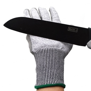 Guantes de Seguridad Antideslizantes con Recubrimiento de PU, Resistentes a Cortes Nivel 5, Tejidos con HPPE para Soldadores y Trabajos de Construcción - Product Image 5