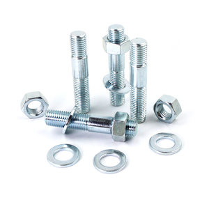Nhà máy chuyên nghiệp tap End Stud Bolt thép carbon một phần ren đôi đầu Stud Bolt với các loại hạt và máy giặt chủ đề <span class=keywords><strong>Rod</strong></span> - Product Image 6