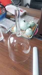 Bol de Graal chantant en cristal de quartz clair pur avec maillet en daim sans poignée inclus-Produit de <span class=keywords><strong>creuset</strong></span> de qualité supérieure - Product Image 2