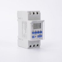 CHRE Sakelar Timer Elektronik Digital THC-15A Analog Terprogram untuk Tangga 16A 24 Jam 230V