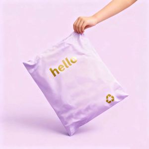 Custom <b>Printed</b> Eco Mailer Bag Plant Based Poly Mailer Envelope Courier Package Bag Envelope Polymailer Bag for <b>Clothes</b> - Product Image 2