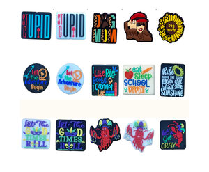 Entrega rápida, cadena fácil de grado alimenticio, pulsera de joyería DIY, cuentas en pluma, personaje, cuentas focales de animales - Product Image 2