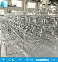 BESCA Plateau de câblage en treillis métallique galvanisé à chaud de qualité supérieure, homologué ISO, à forte capacité de charge, pour la construction et le câblage en usine, directement de l'usine