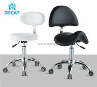 Chaise vétérinaire OSCAT, modèle B, réglable en hauteur, pivotante, mobile, pour clinique de toilettage des animaux
