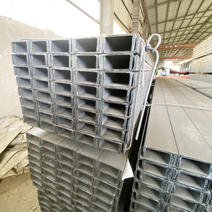 Profilés en acier de type C Q235 Q345 Ss400 A46 A106 A572 S235 St52, profilés en acier en U40, dimensions des profilés en acier de type C C100, profilés en acier MS - Product Image 2
