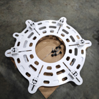 WELPING FL1200 Pince de serrage pour brides de tuyaux, plage de serrage 1200-1800mm, soudage par fusion bout à bout hydraulique pour PEHD 720-1800mm