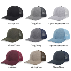 Nueva <span class=keywords><strong>gorra</strong></span> de béisbol de comercio exterior para hombres y mujeres para camionero, malla a juego de colores, Color sólido ligeramente curvado para sombrero de verano - Product Image 5