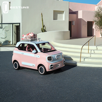 Bestune Xiaoma, Mini Vehículo Eléctrico Automático de 2 Plazas, con Volante a la Izquierda, Compacto, para Movilidad Compartida y Alquiler, Opción de Bajo Costo de Mantenimiento