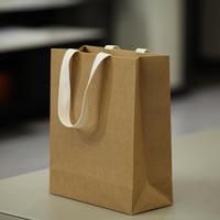 Customized Logo Printing High End Custom Gift Packaging Boxes Kraft Paper Tote Factory Direct Wholesale