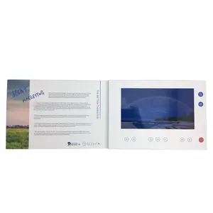 <span class=keywords><strong>Cartolina</strong></span> Video da 10.1 Pollici con Scheda <span class=keywords><strong>Grafica</strong></span> per Inviti Aziendali, Biglietto d'Invito Personalizzato in Carta, Regalo Aziendale, <span class=keywords><strong>Cartolina</strong></span> Video COTE - Product Image 2