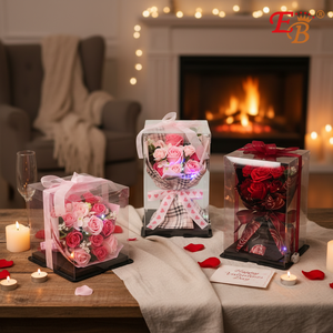 11 \ "X 7 \" fiori luminosi 12 pz/CS in scatola regalo di san valentino - Product Image 4