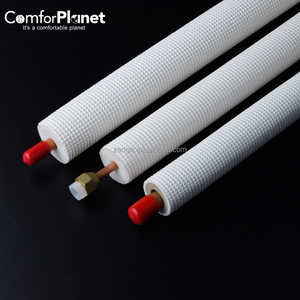 Tubería de Cobre Aislada con Espuma de PE para HVAC, Fabricada en China, para <span class=keywords><strong>Aire</strong></span> <span class=keywords><strong>Acondicionado</strong></span>, <span class=keywords><strong>Tubo</strong></span> de Cobre Aislado de Una Sola Bobina - Product Image 3