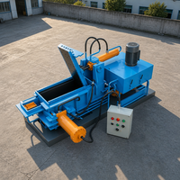 Presse à balles horizontale pour ferraille, haute compression, pour copeaux d'aluminium et matériaux divers, directement de l'usine