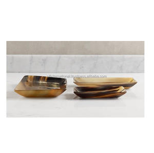 Nique-bandeja de cuerno de búfalo y cristal, el mejor color y Cóctel de cuerno para vino, producto en oferta - Product Image 5